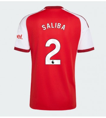 Arsenal William Saliba #2 Hemmatröja 2026-27 Kortärmad